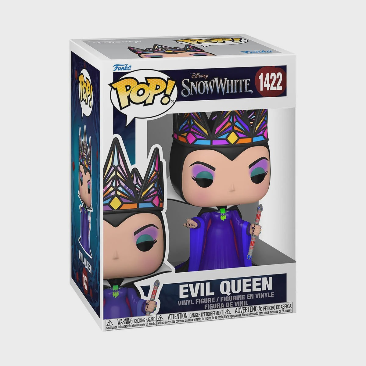 Snow White Live Action Evil Queen with Wand Funko Pop!