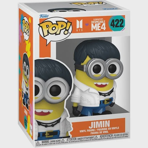 Despicable Me 4 Minion x BTS Jimin Funko Pop! Vinyl Figure