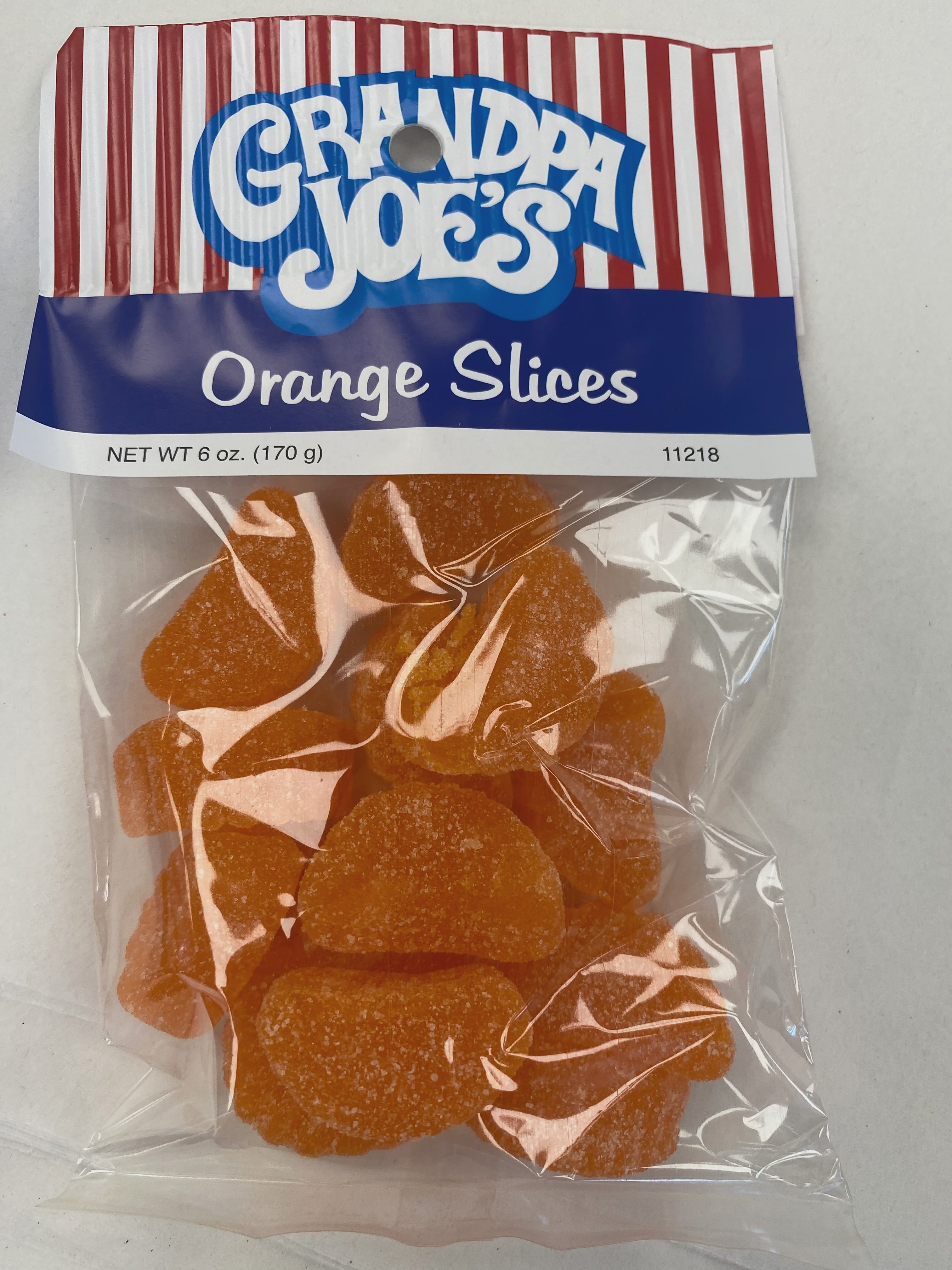 Orange Slices Grandpa-Joe's Candy Bags, 6oz