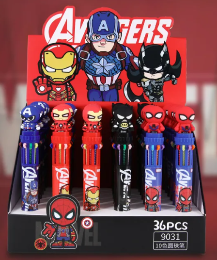 Avengers Multicolor Pen