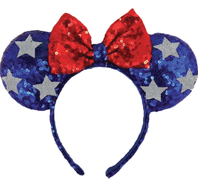 Minnie Patriotic Ears Headband