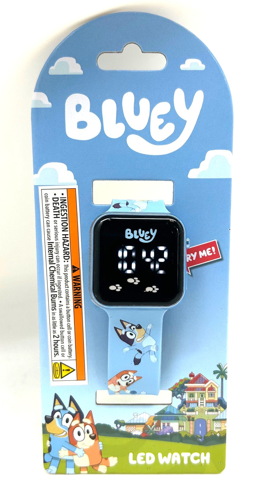Bluey LED Watch with Printed Straps