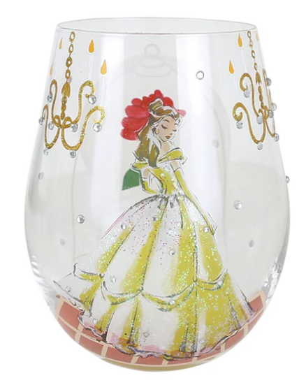 Disney Princess Belle Choose To Dream Glass