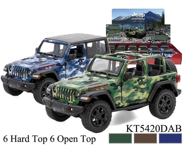 5" 2018 Jeep Wrangler Camo Edition