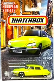 Matchbox European Streets Cars Collection