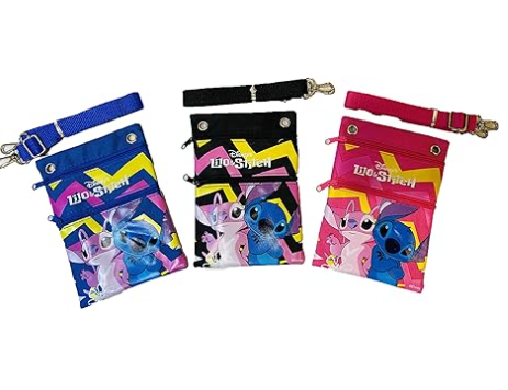 Lilo Stitch Mini Cross body Shoulder Passport Wallet Bag