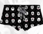 Disney Many Faces of Mickey Mouse Black Pajama Shorts