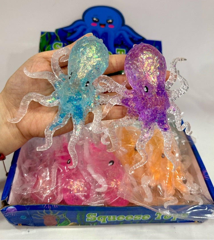 Long Octopus Gummy Squishy 1pc