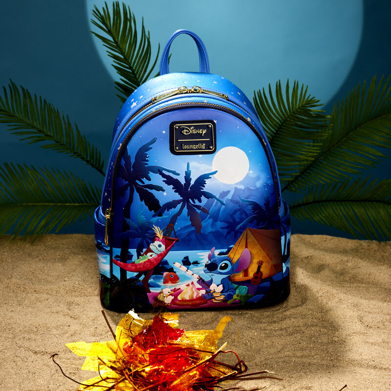 Stitch Camping Cuties Glow Mini Backpack