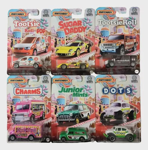Matchbox Candy Brand Cars Asst. 1pc