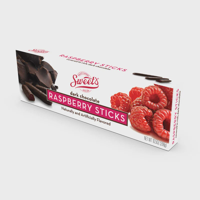 Dark Chocolate Raspberry Sticks
