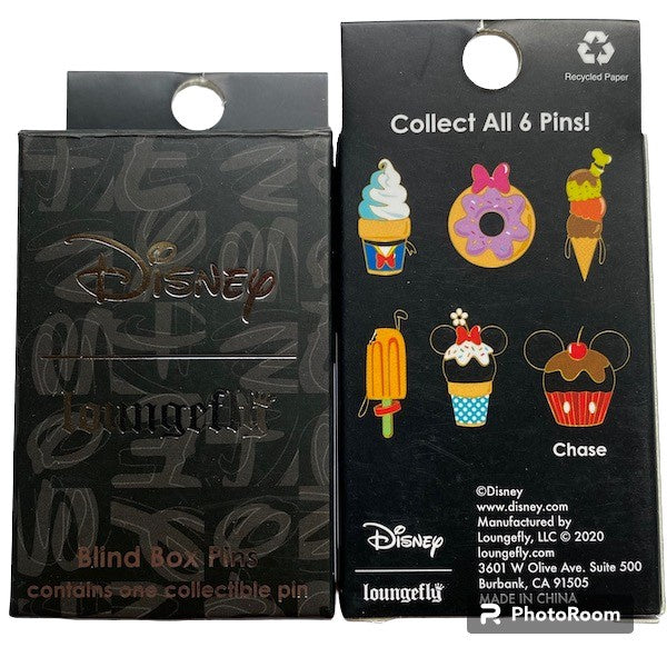 Disney Sensational 6 Snacks Blind Box Loungefly Pins