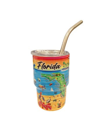 Florida Map Mini Tumbler