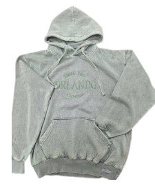 Orlando Chambre Embroidery Hoodie Olive