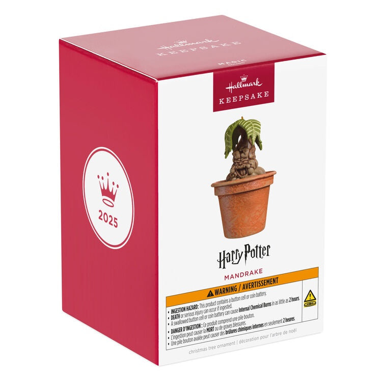 Harry Potter™ Mandrake™ Ornament With Sound