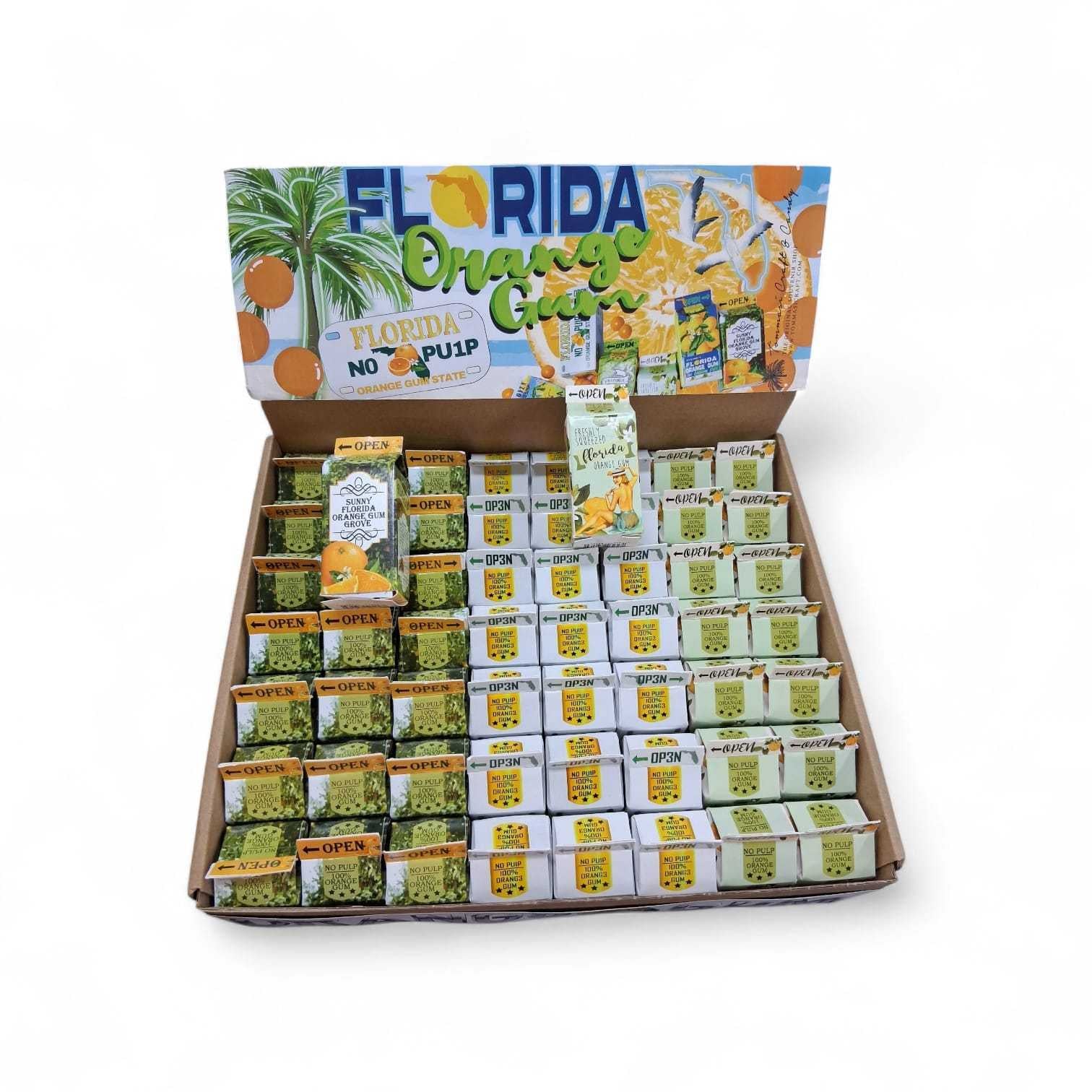 Orange Juice Box gum 1PC