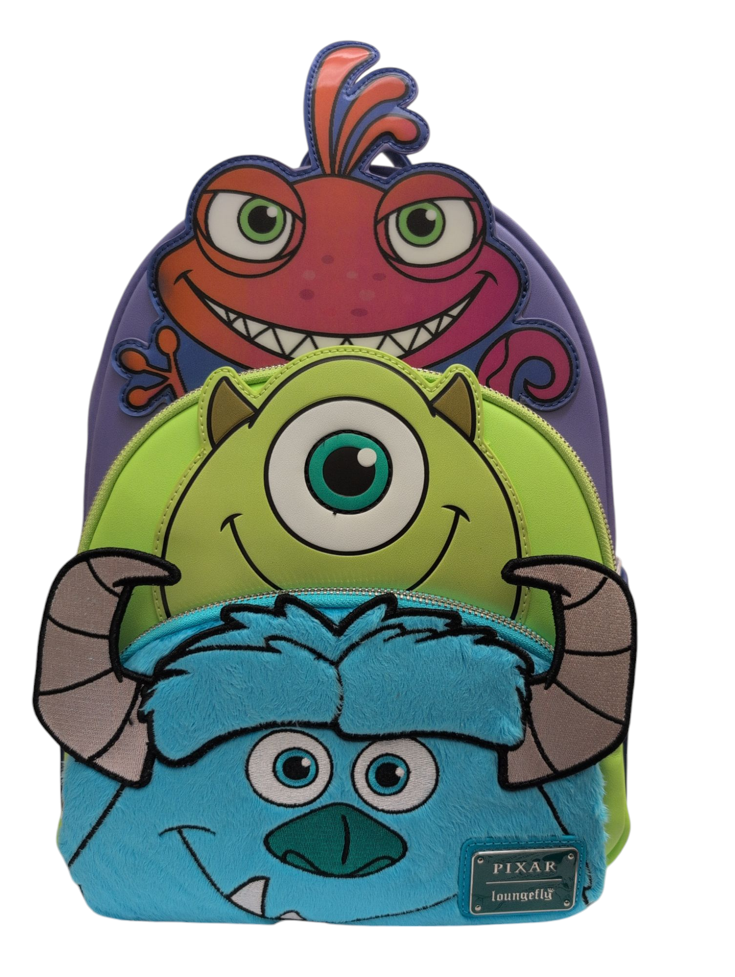 LF Disney Pixar Monsters Inc-Tripple Pocket Backpack