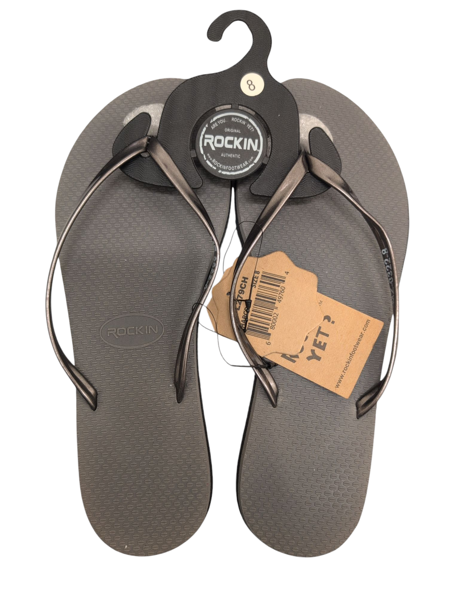 Ladies Slim Shady Charcoal Sandal