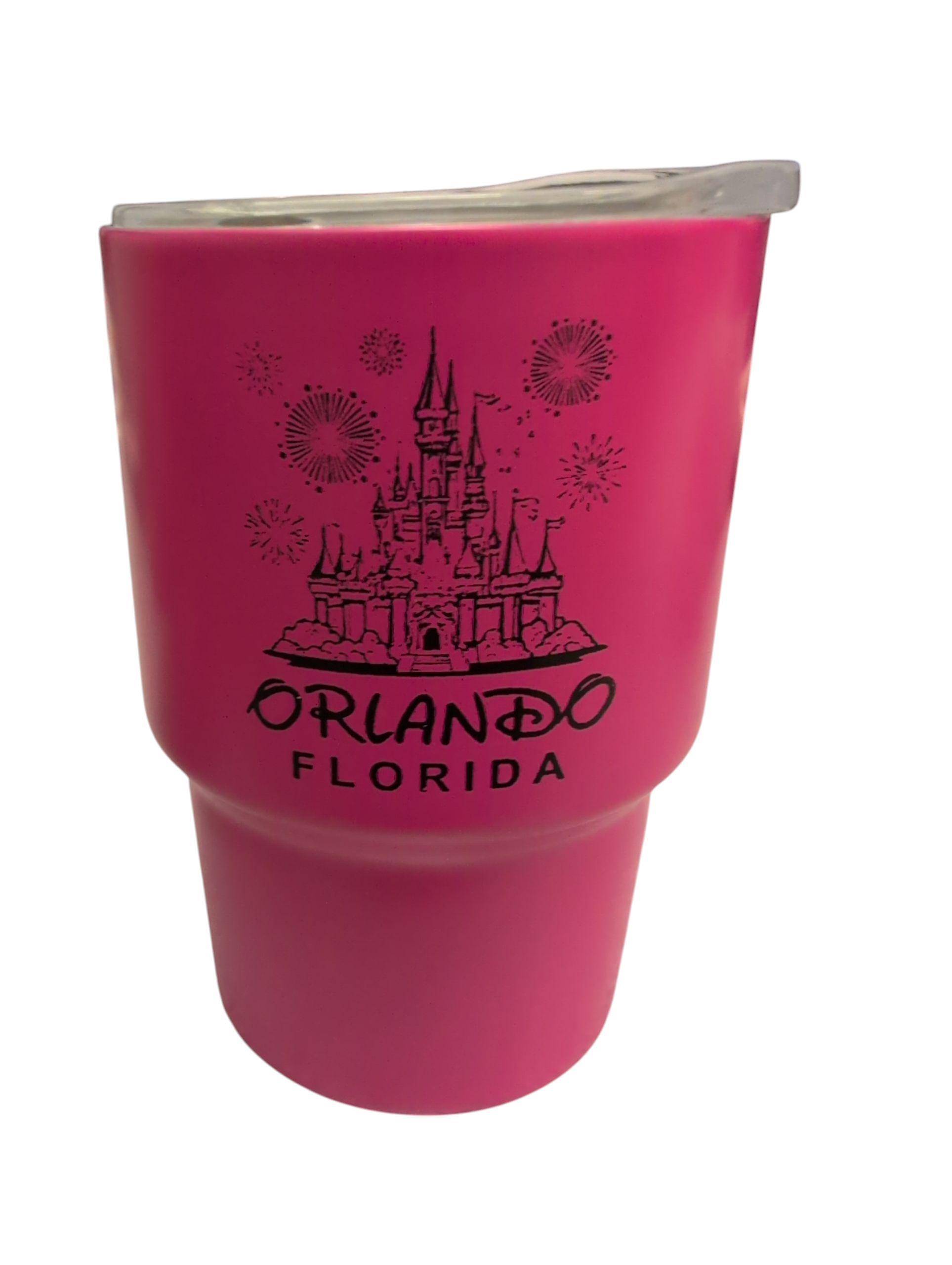 Orlando Florida Logo Mini-Tumbler with metal Straw