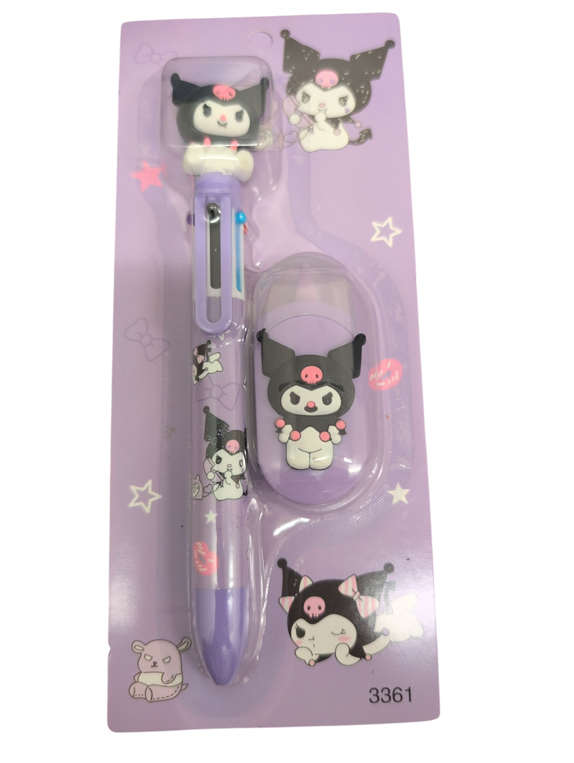 Kuromi  Multicolor Pen & correction tape set