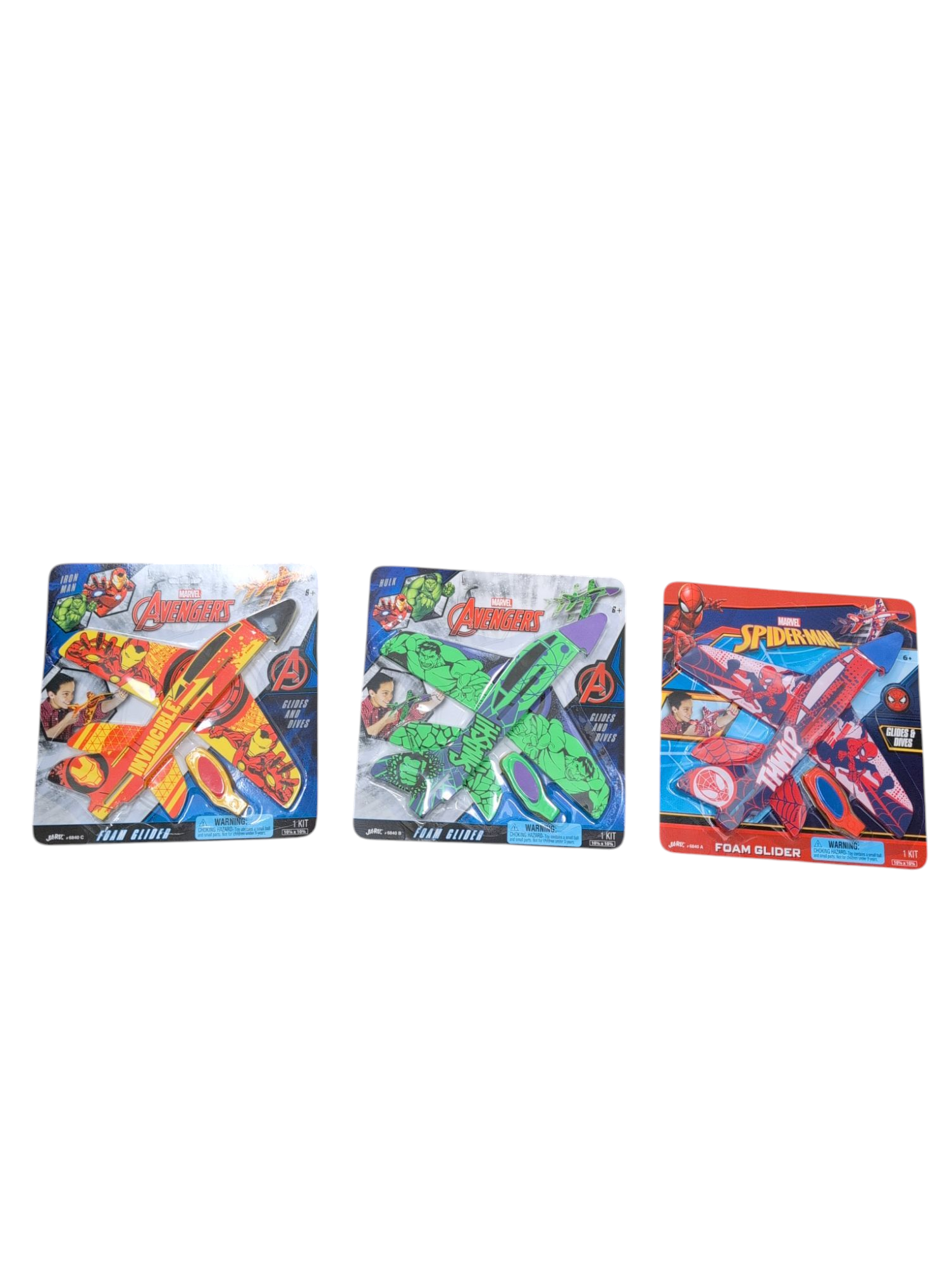 Ja-Ru Marvel Foam Glider Kit 1pc