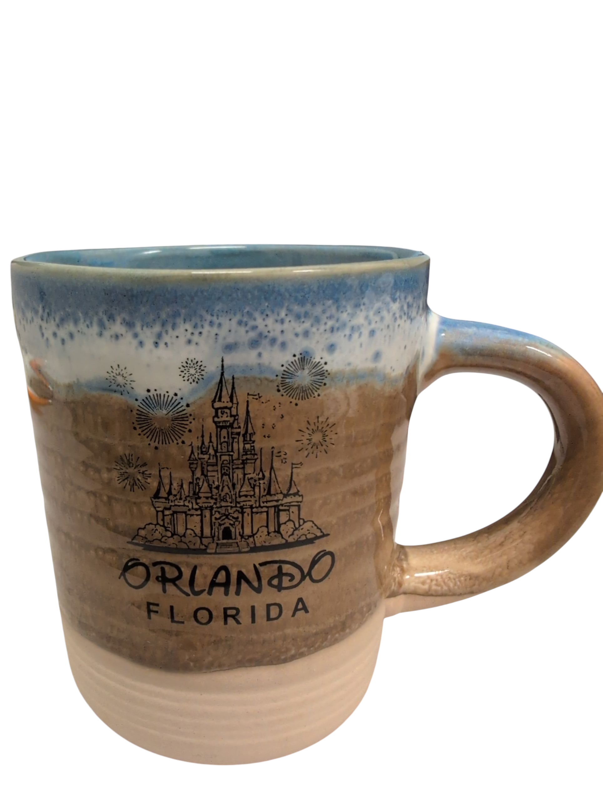 Orlando Florida Long Espresso Glazed Mug