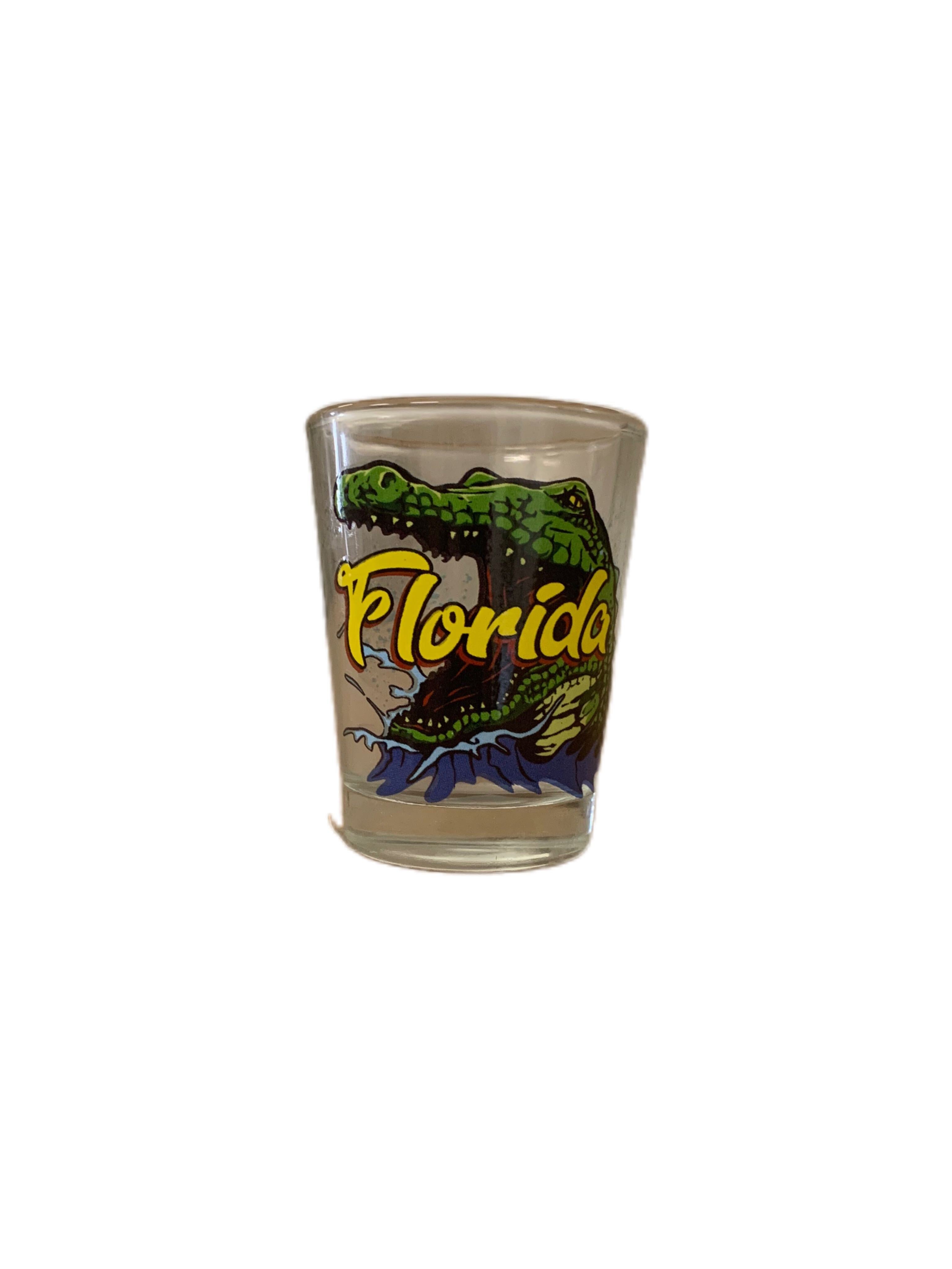 Florida Gator Out of Water Shot Glass