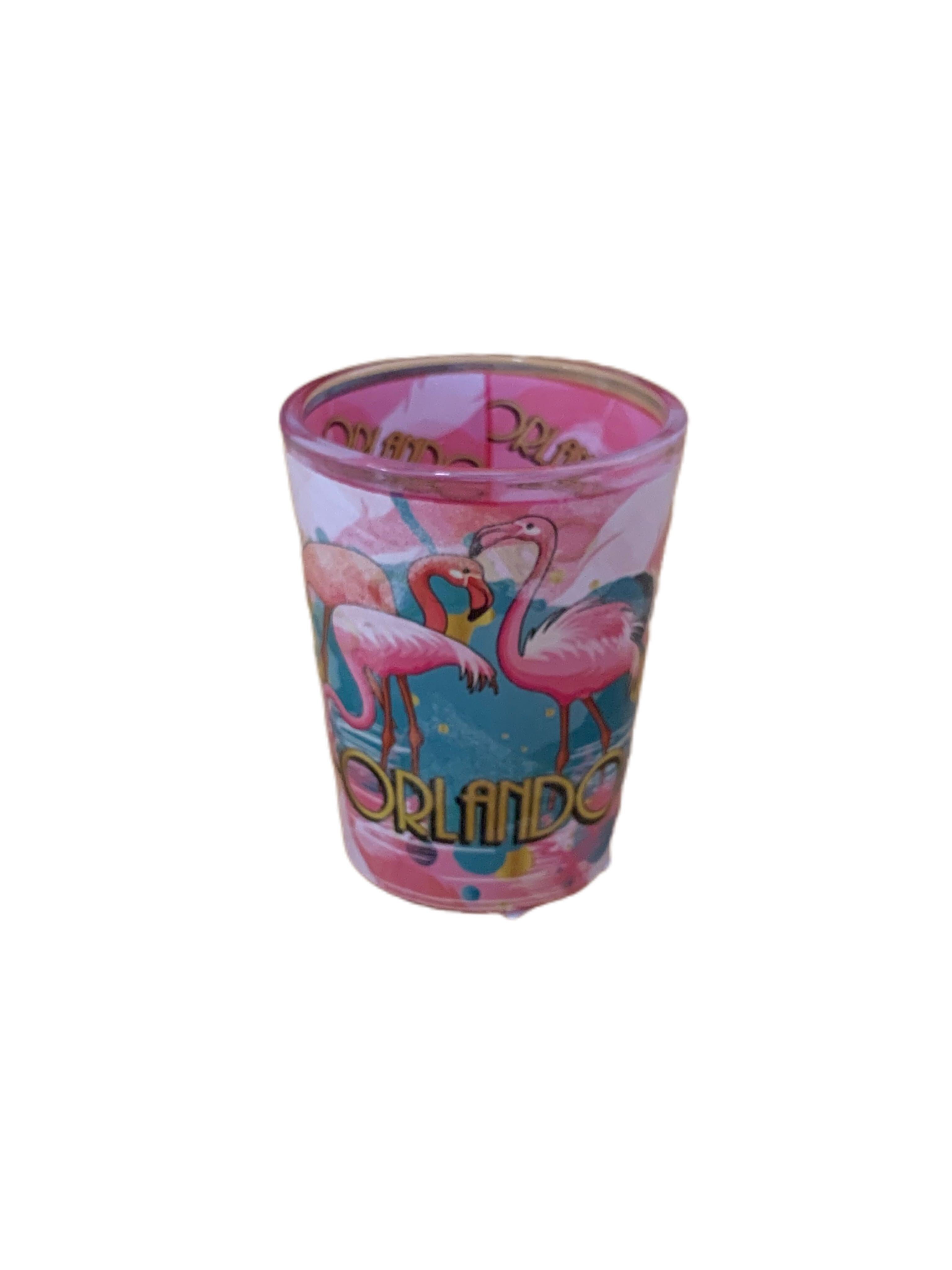 Orlando Pink Flamingo Shot Glass
