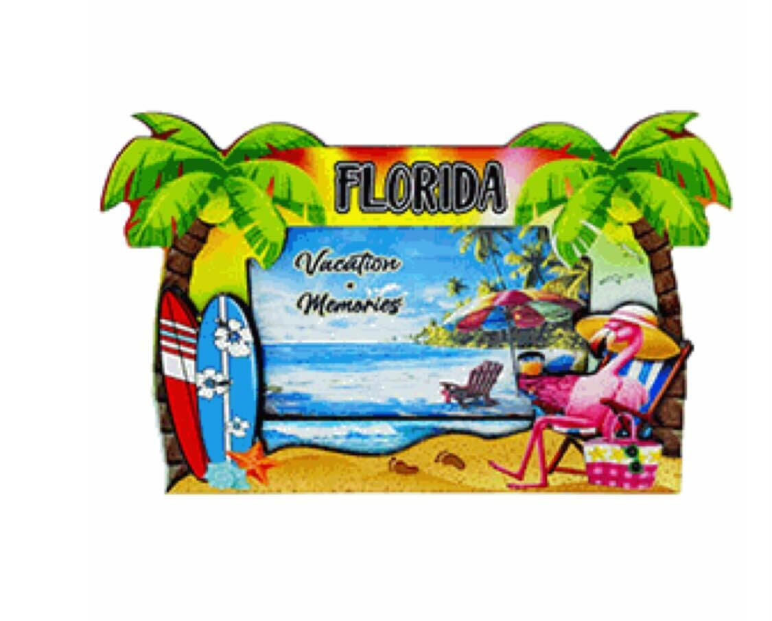 Florida Epoxy Photo Frame