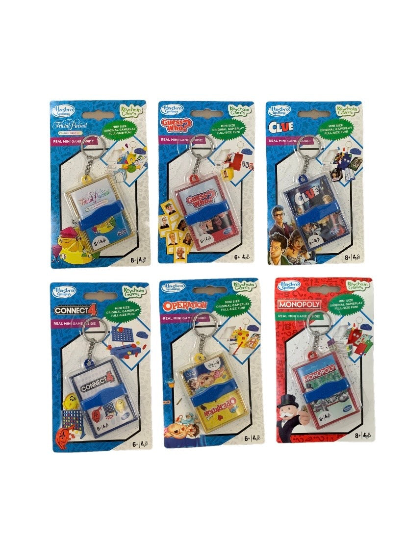 Hasbro Mini Keychain Games Asst.