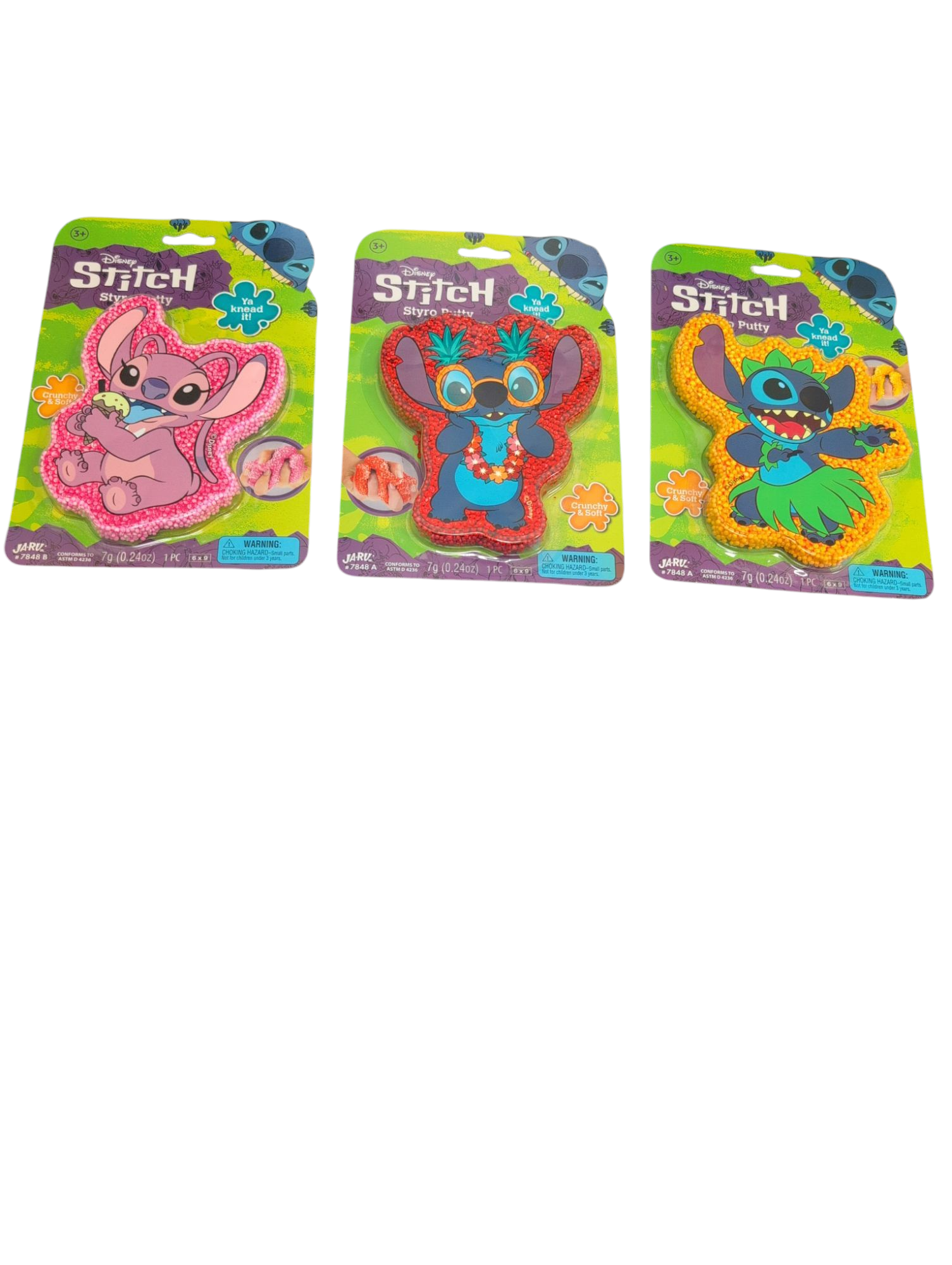 JA-Ru Disney Stitch Styro Putty 1PC