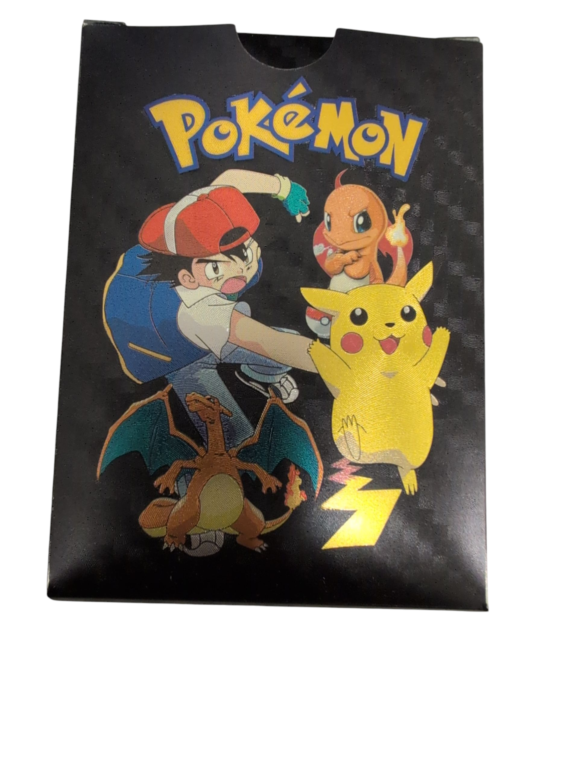 cases for pokemon cards Black Cover Pokémon Card