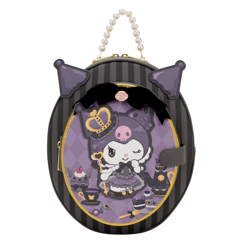 Sanrio Kuromi 20th Anniversary Cameo Mini Backpack