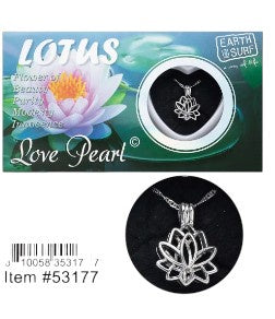 Lotus Love Pearl Necklace