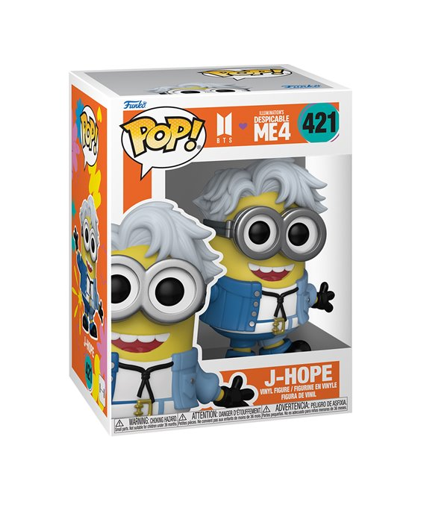 Despicable Me 4 Minion x BTS J-Hope Funko Pop! Vinyl Figure