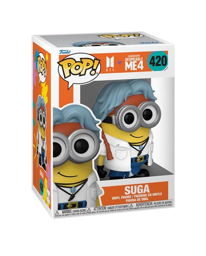 Despicable Me 4 Minion x BTS Suga Funko Pop! Vinyl Figure
