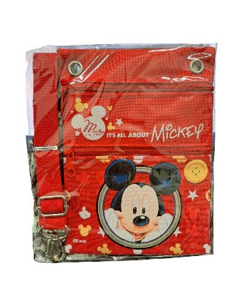 2 Zipper ID Holder Mickey Mouse M1