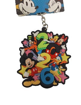 2026 Disney Mickey & Gang Stars PVC Bag Clip