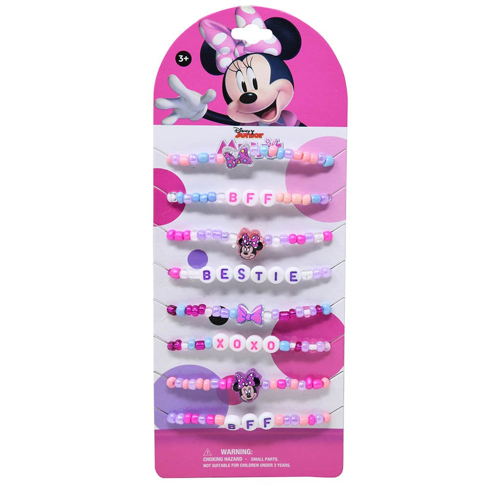 Minnie 8pk Bracelets on Card