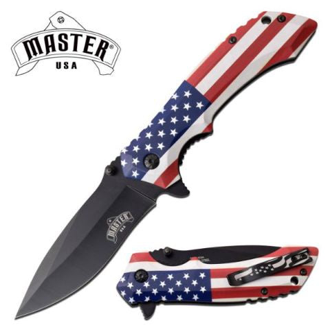 Master USA Collection Spring Assist Knife