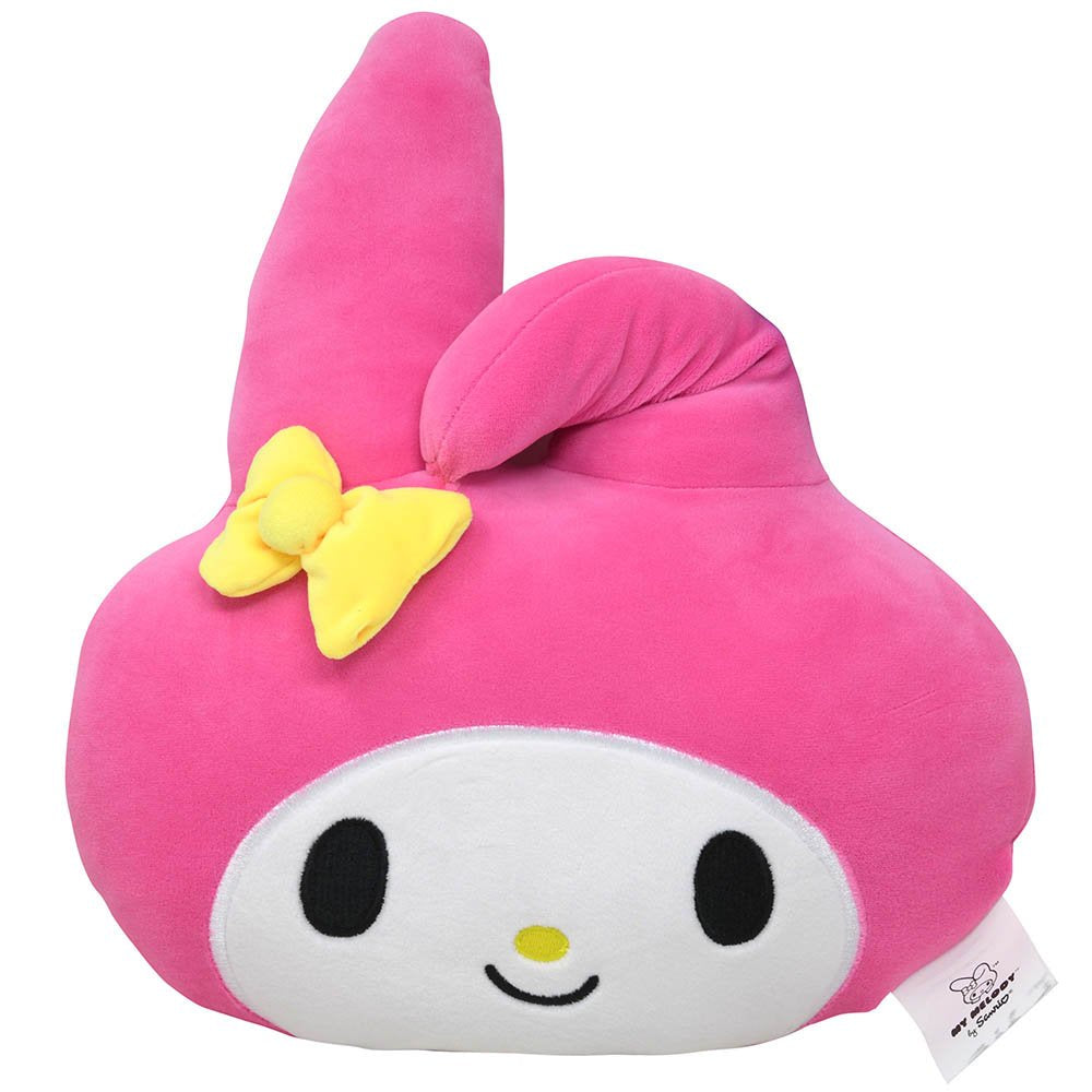 My Melody Head Shaped Squishy Cloud Plush Pillow
