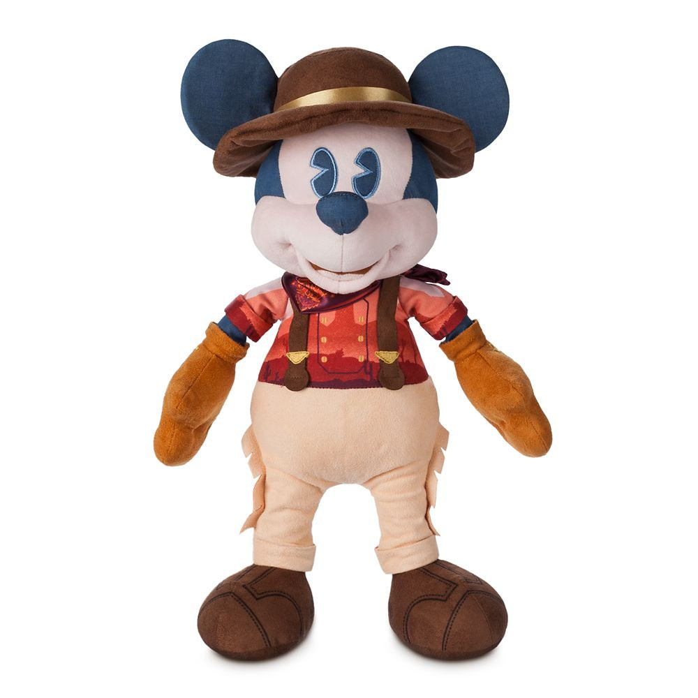 Disney 50th Plush Mickey Mouse Big Thunder Mountain Railroad