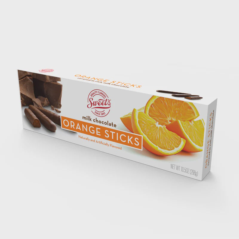 Milk Chocolate Orange Sticks