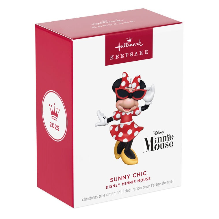 Disney Minnie Mouse Sunny Chic Ornament