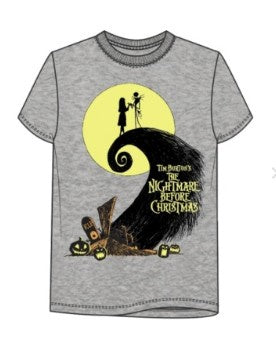 The Nightmare Before Christmas Moon Adult Shirt