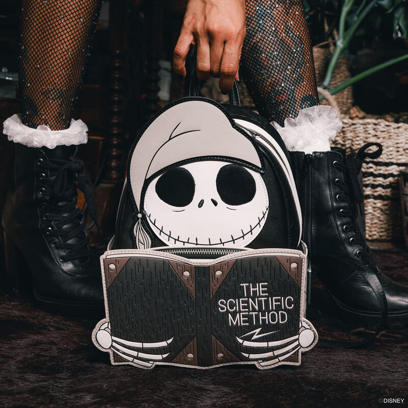 The Nightmare Before Christmas Scientific Method Bedtime Jack Cosplay Glow Mini Backpack