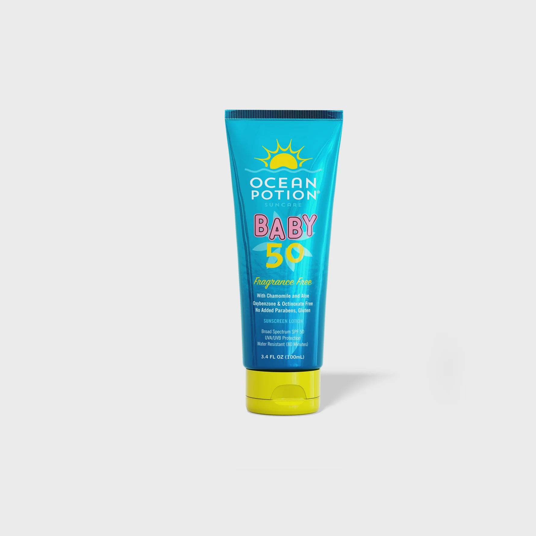 Ocean Potion BABY SPF 50 Sunscreen Lotion/Chamomile 3.4oz