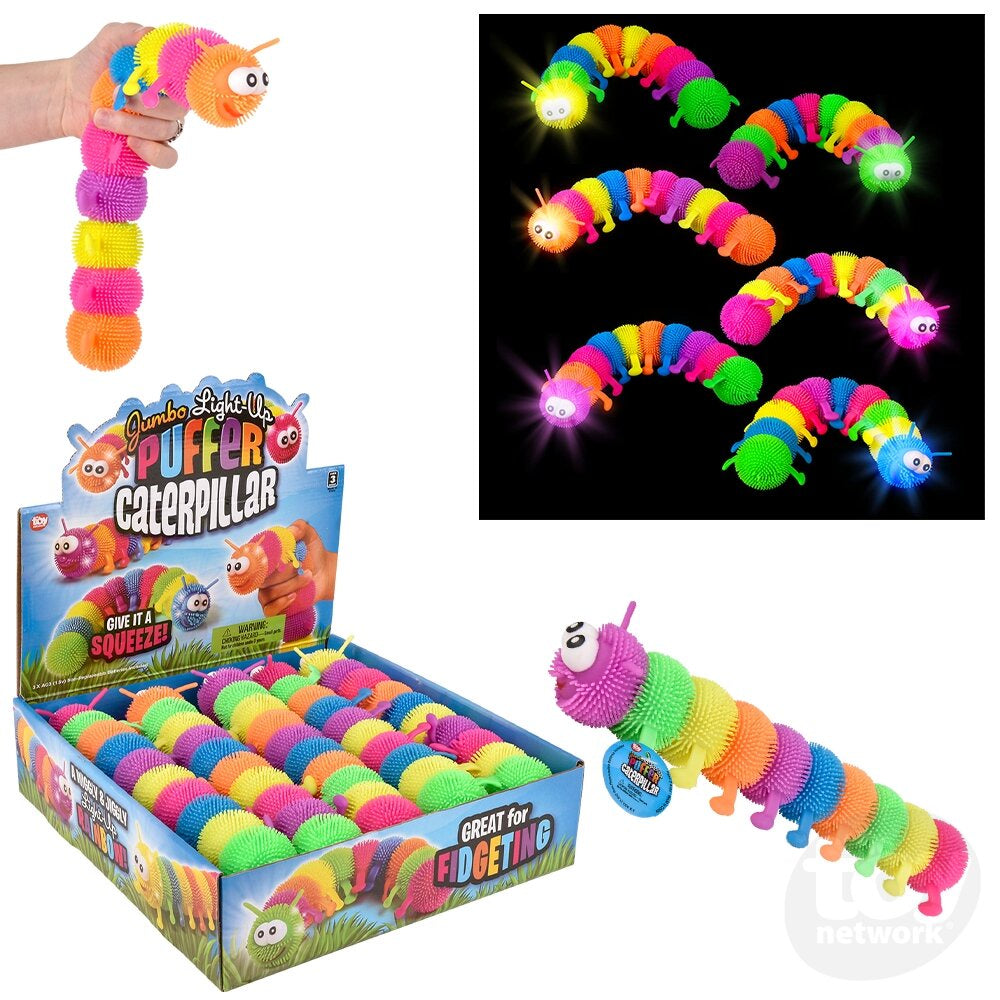 Light-Up Jumbo Caterpillar Puffer