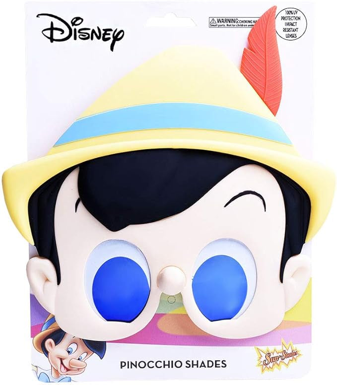 Officially Licensed Pinocchio Sun Staches