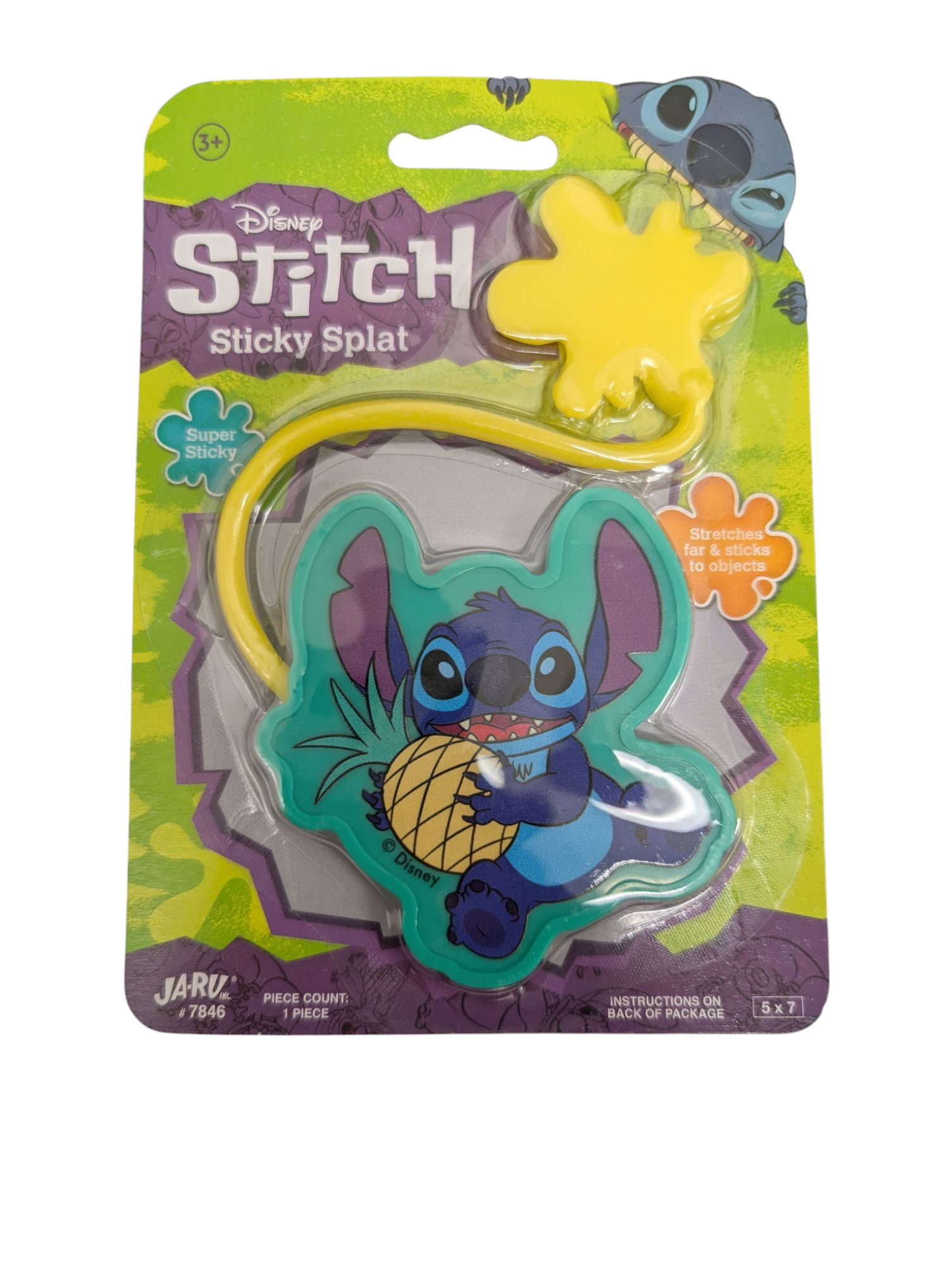 JA-Ru Stitch Sticky Splat Toy.